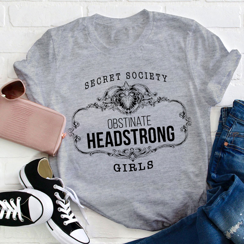 Pride and Prejudice The Secret Society Teacher T-Shirt