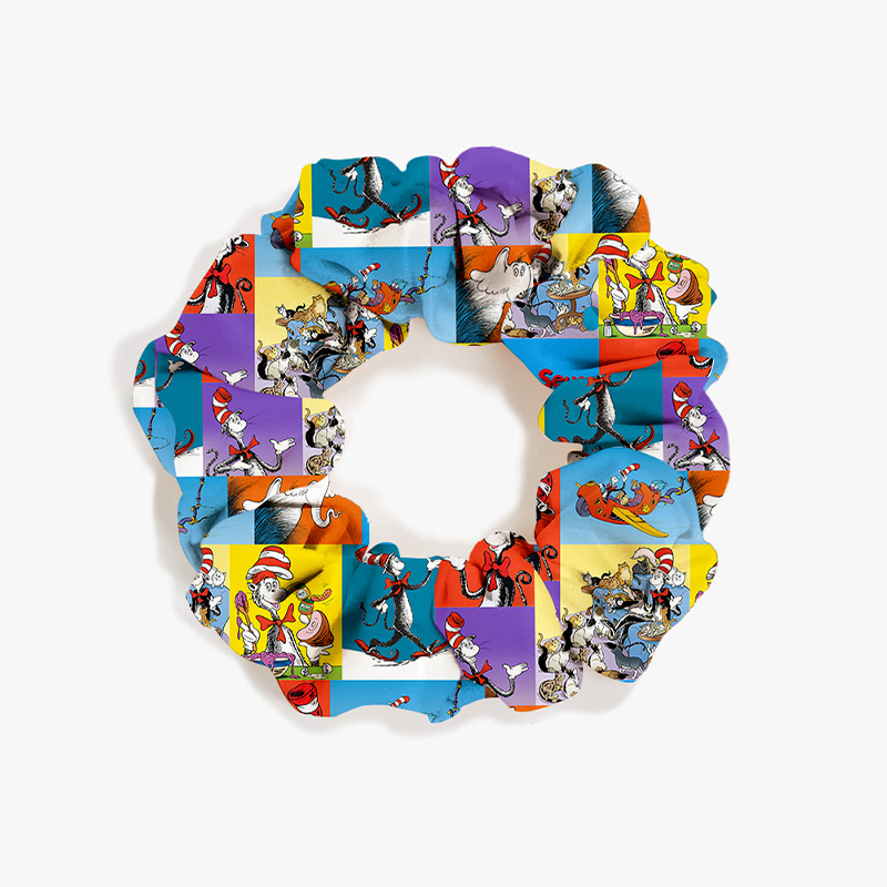 The Cat's Daily Routine Teacher Scrunchie