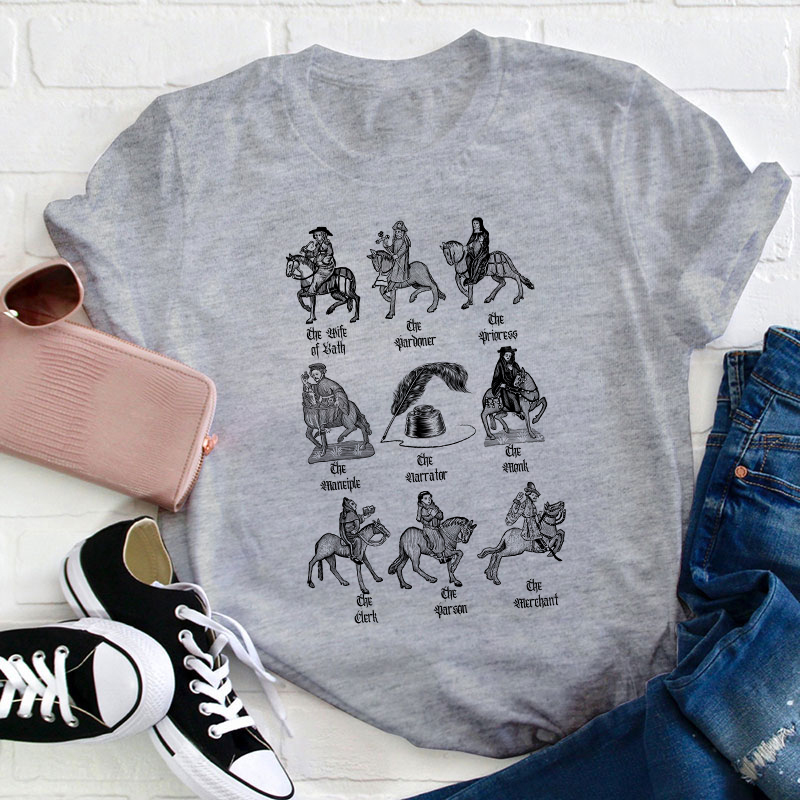 Canterbury Tales Teacher T-Shirt