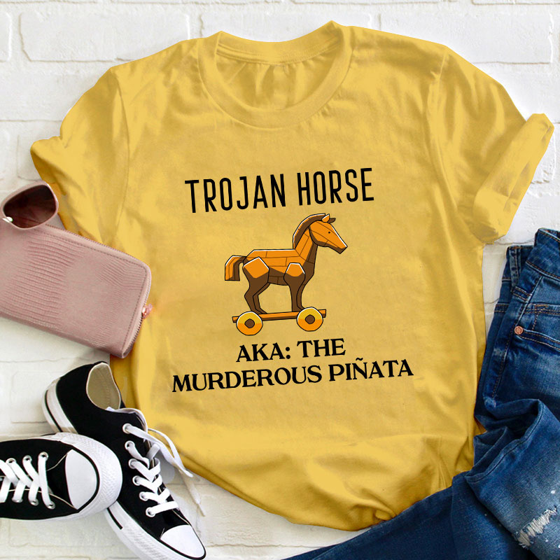 Trojan Horse History Teacher T-Shirt