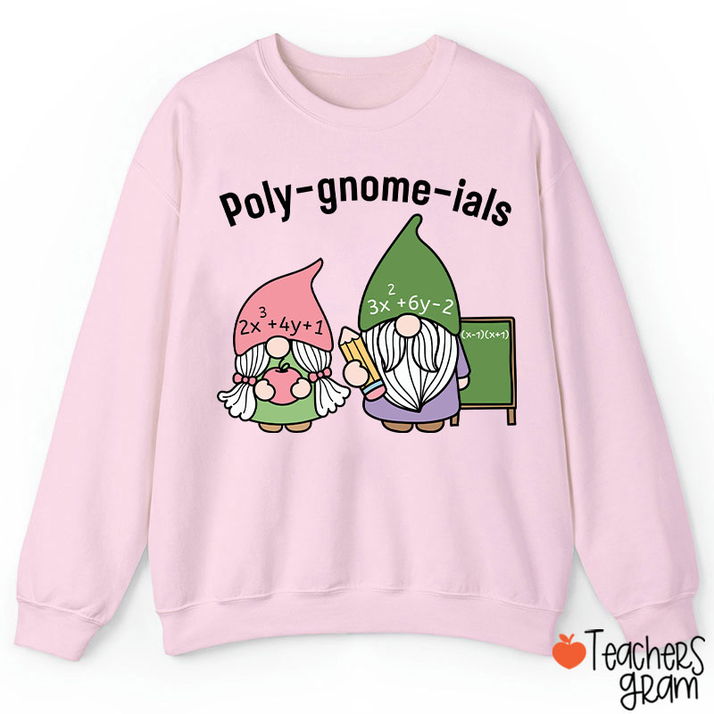 Polygnomeials Math Teacher Sweatshirt