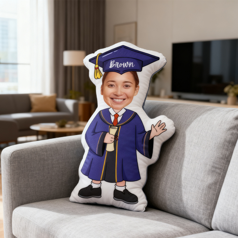 Personalized Interesting Custom Portraits Teacher Cushion