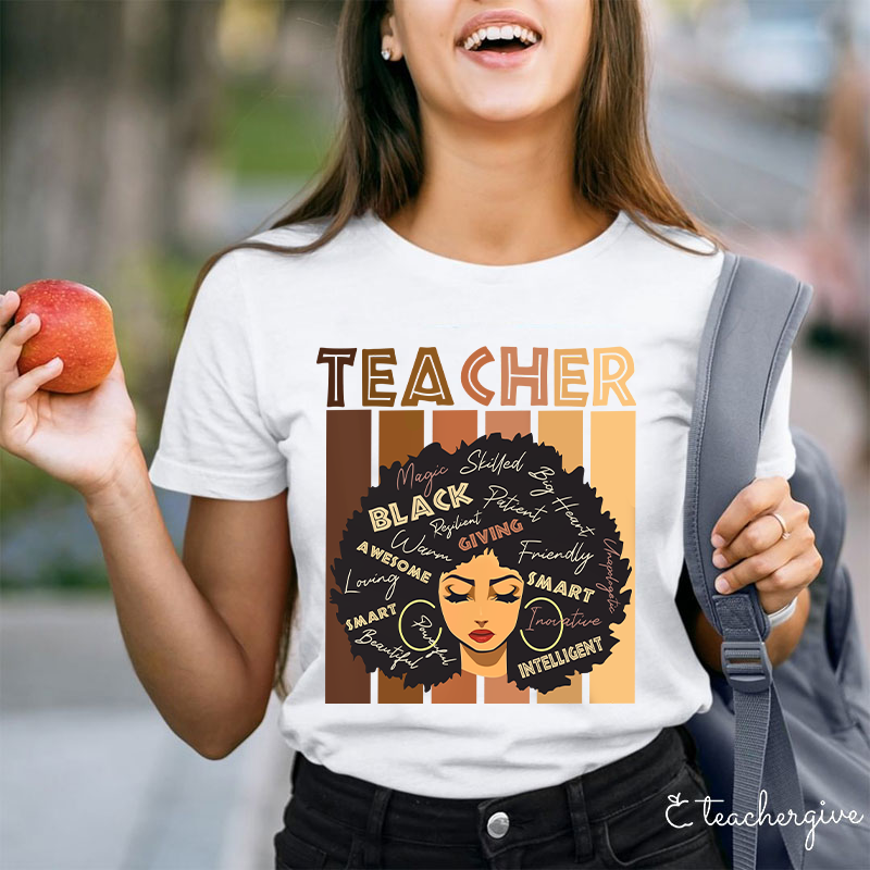 Awesome Black Teacher T-Shirt