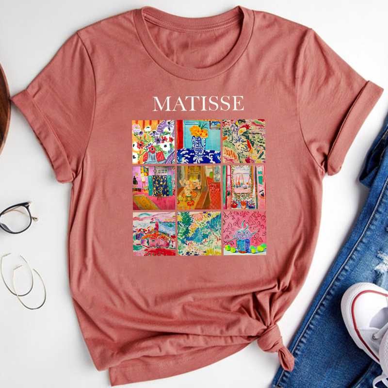 Minimalist Art Design Teacher T-Shirt