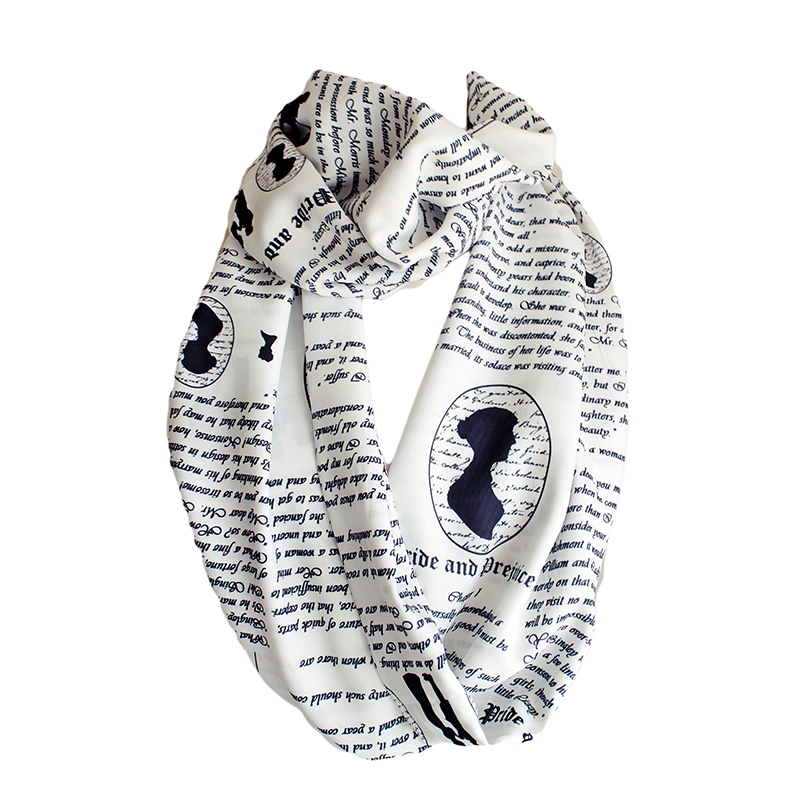 Pride And Prejudice Book Scarf