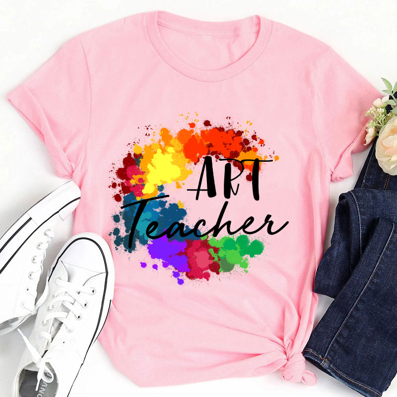 Art Teacher Pigment T-Shirt