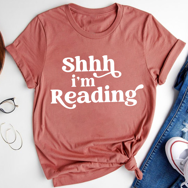 Shhh I'm Reading Teacher T-Shirt