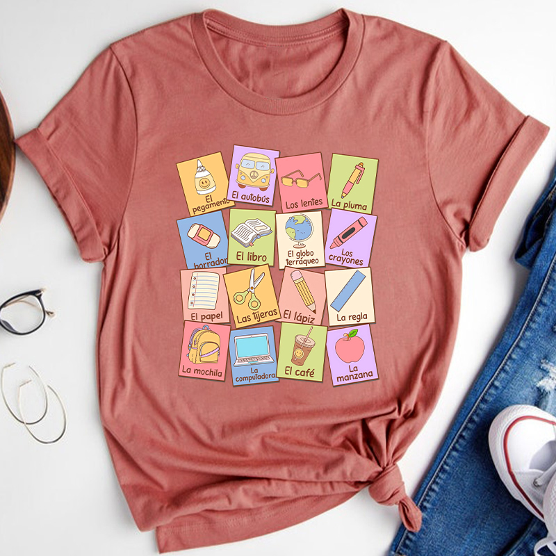Cute Spanish Teach Spanish Teacher T-Shirt