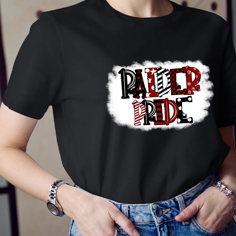 Personalized Colorful Leopard Team Teacher T-Shirt