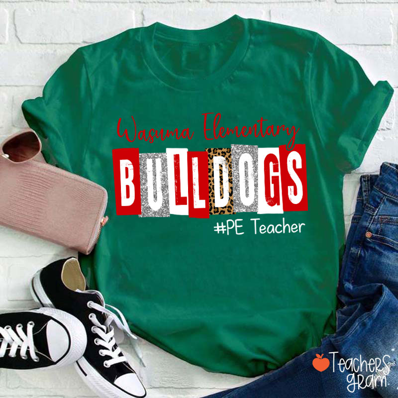 Personalized School Spirit Cheer For You Teacher T-Shirt