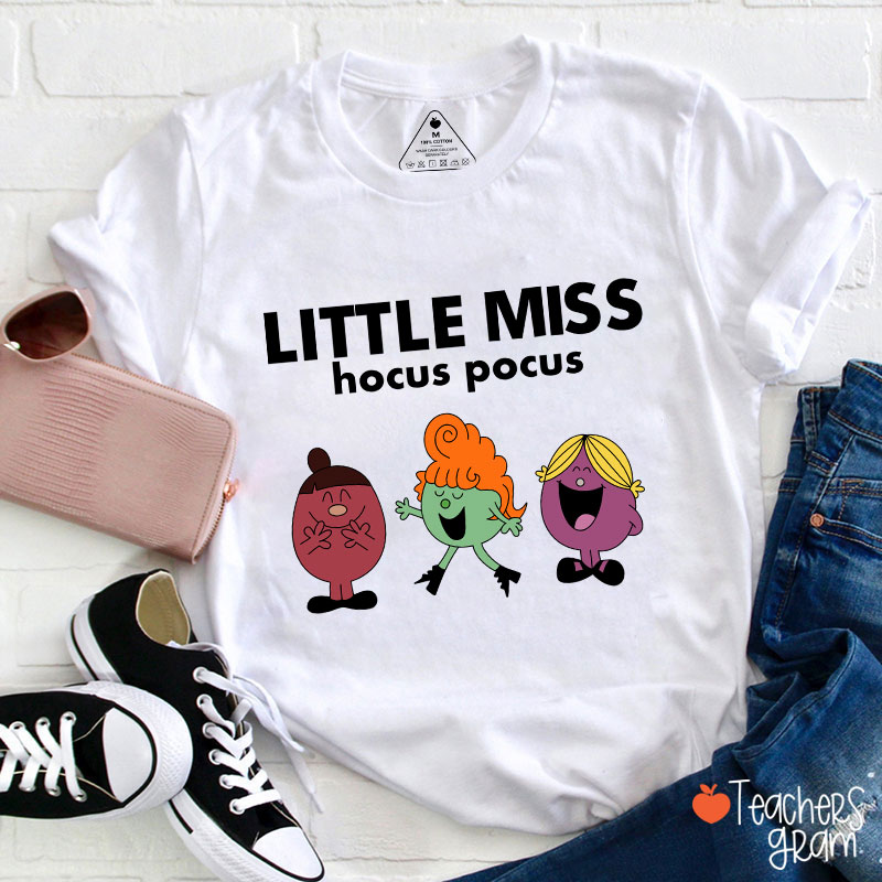 Little Miss Hocus Pocus Halloween T-Shirt