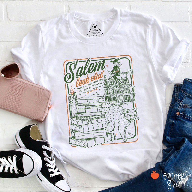 Salem Book Club Teacher T-Shirt