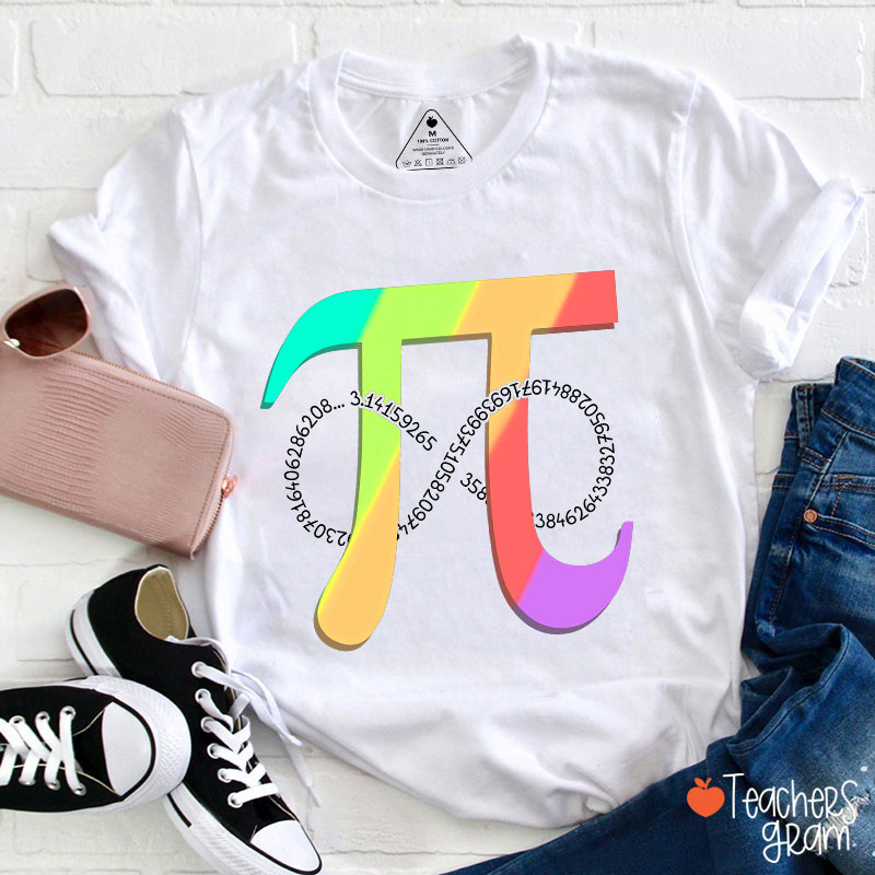 Pi Day Funny Math Teacher T-Shirt