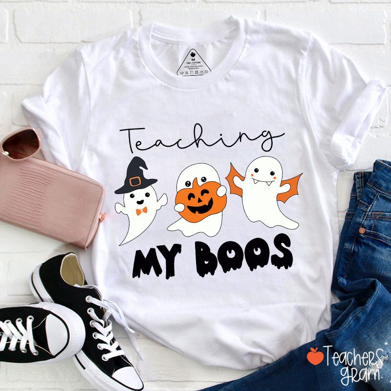 Teaching My Boos Cute Ghost  T-Shirt