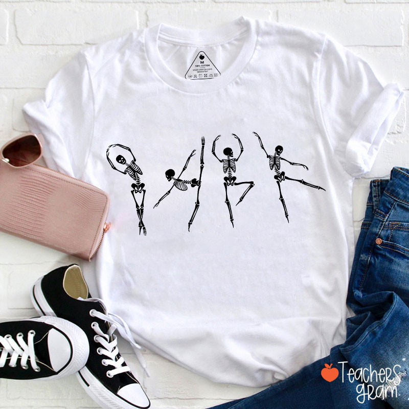 Dance Skeleton Teacher T-Shirt