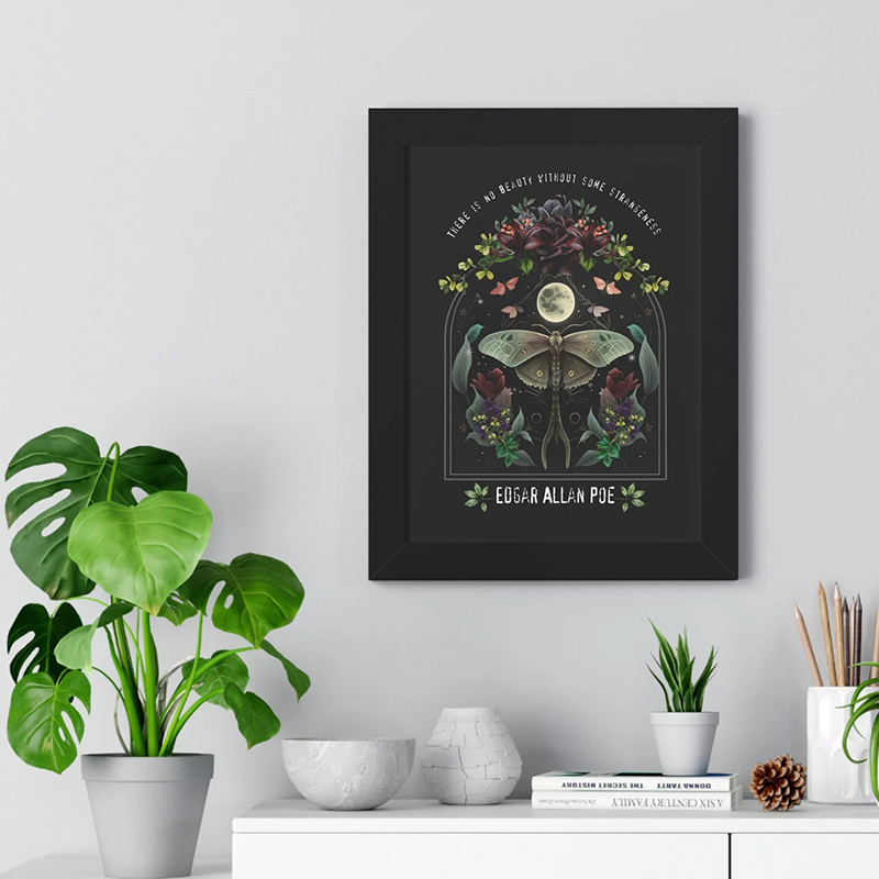 There Is No Beauty Without Some Strangeness Teacher Wall Art