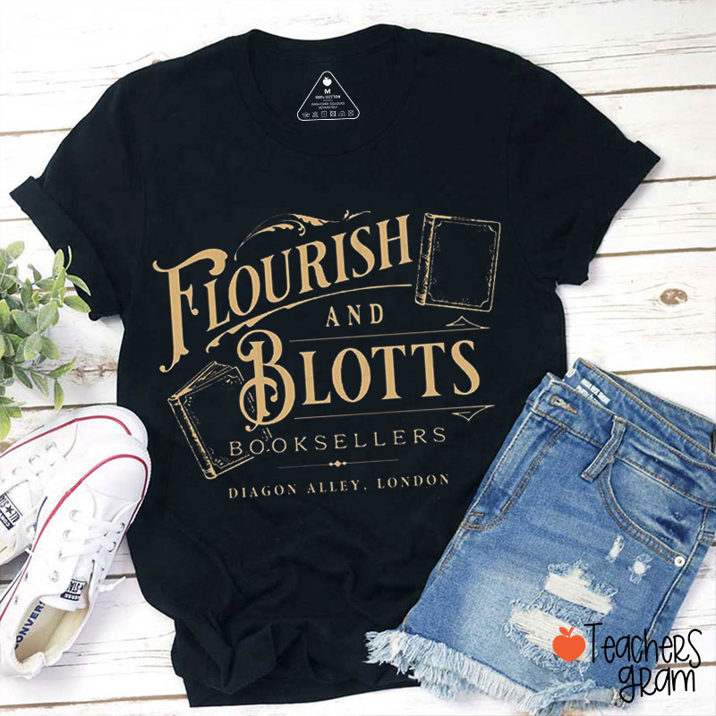 Flourish And Blotts Teacher T-Shirt
