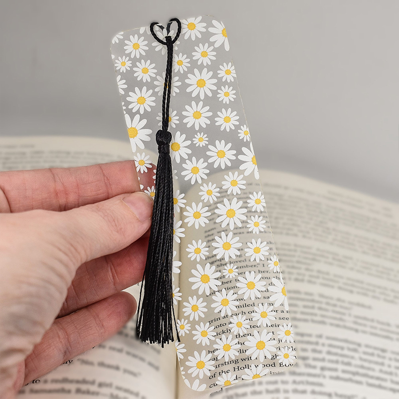 Cute Daisy Flower Teacher Bookmark