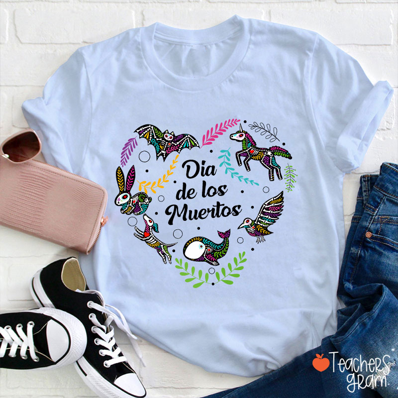 Dia De Los Muertos Spanish Teacher T-Shirt