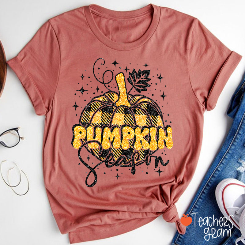 It Is Pumpkin Season Teacher T-Shirt