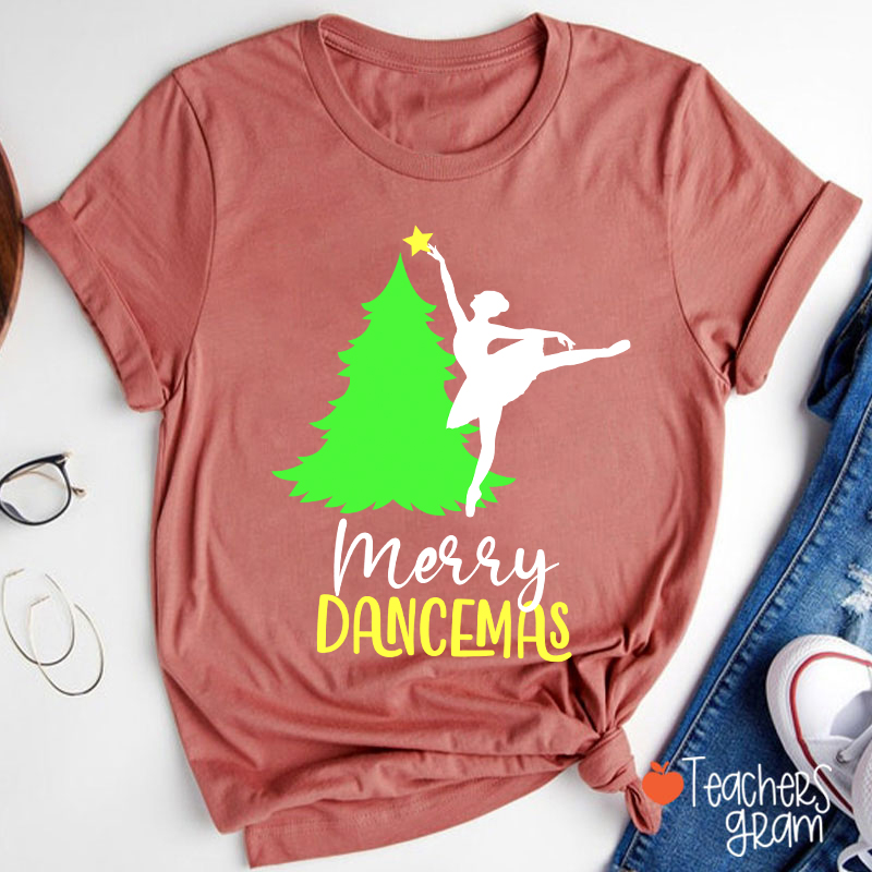 Merry Dancemas Teacher T-Shirt