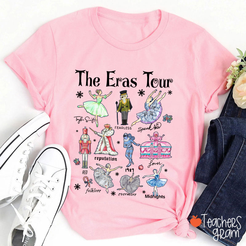 The Eras Tour Christmas Dance Teacher T-Shirt