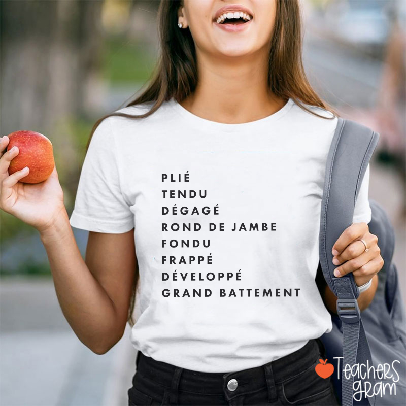 Ballet Barre Teacher T-Shirt