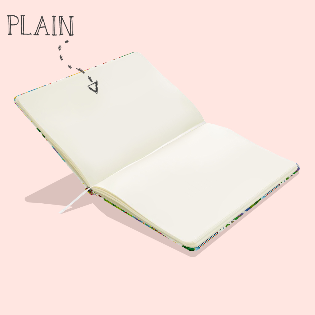 Garden Trip With Caterpillars Teacher Hardcover Notebook