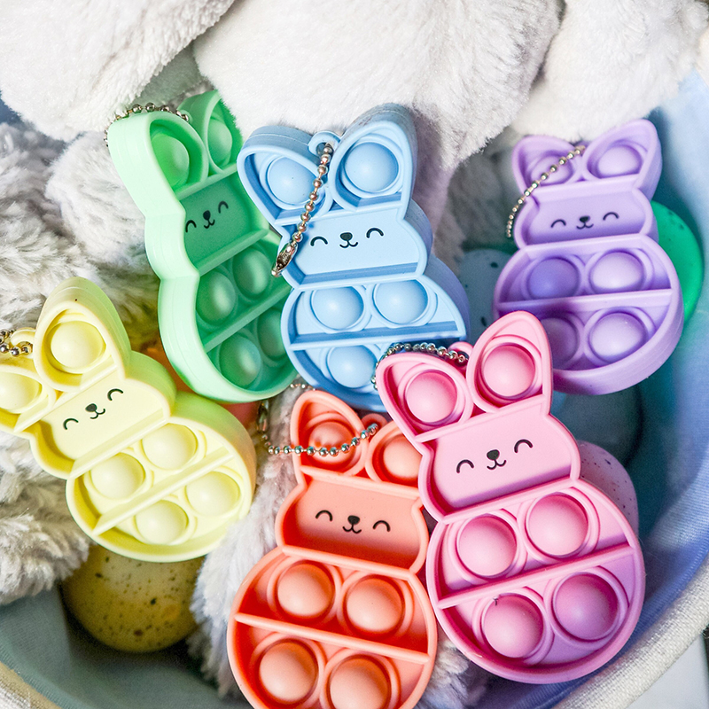 Easter Basket Bubble Pop Fidget Toy