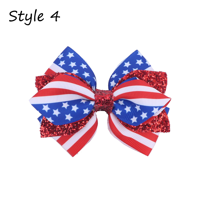 Independence Day Hair Clips