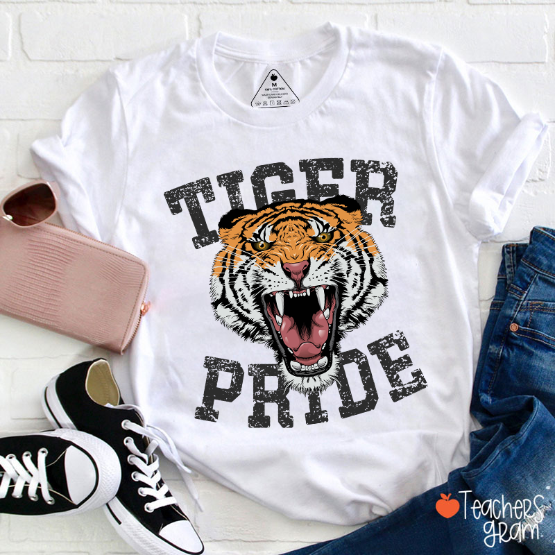Personalized Mascot Pride Teacher T-Shirt