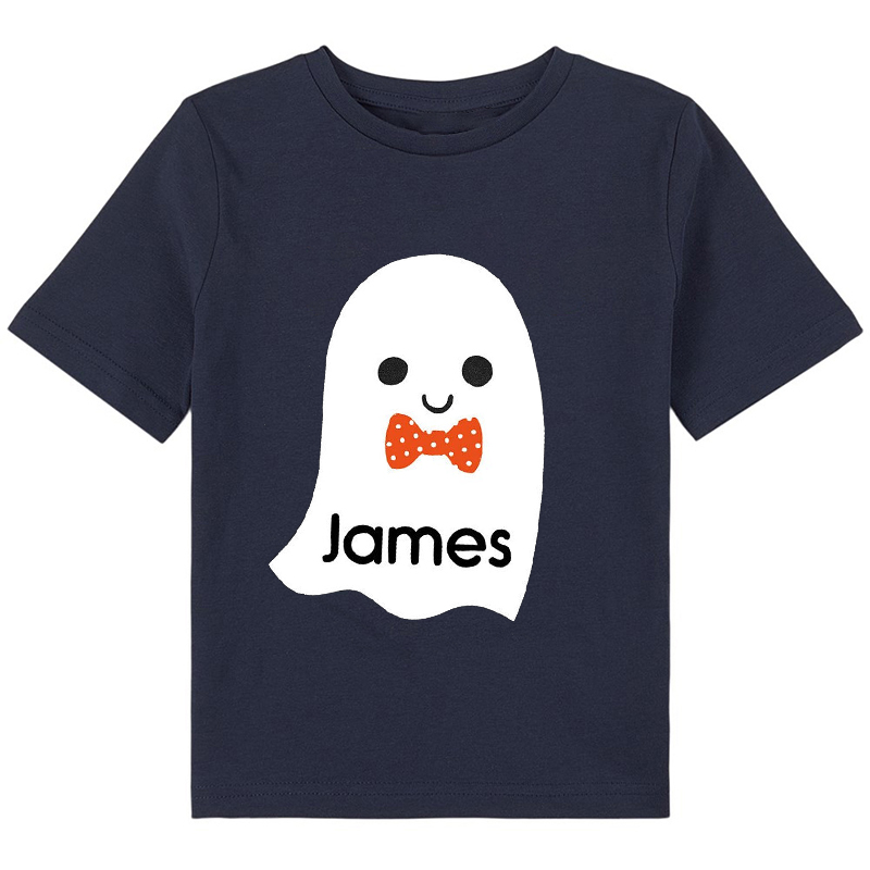 Peronalized Name Cute Ghost Class T-Shirt