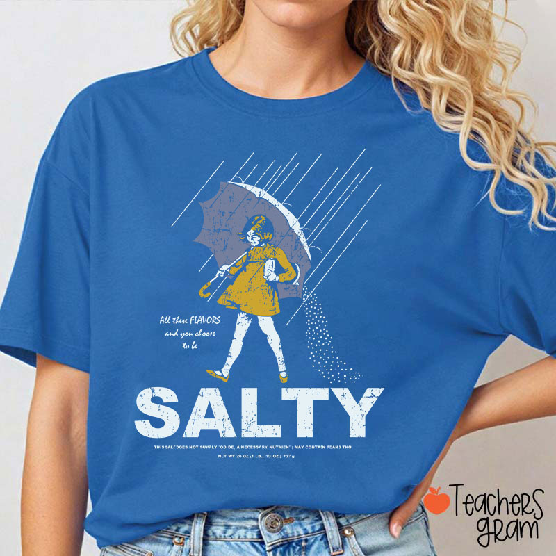 Salty Girl Teacher T-Shirt