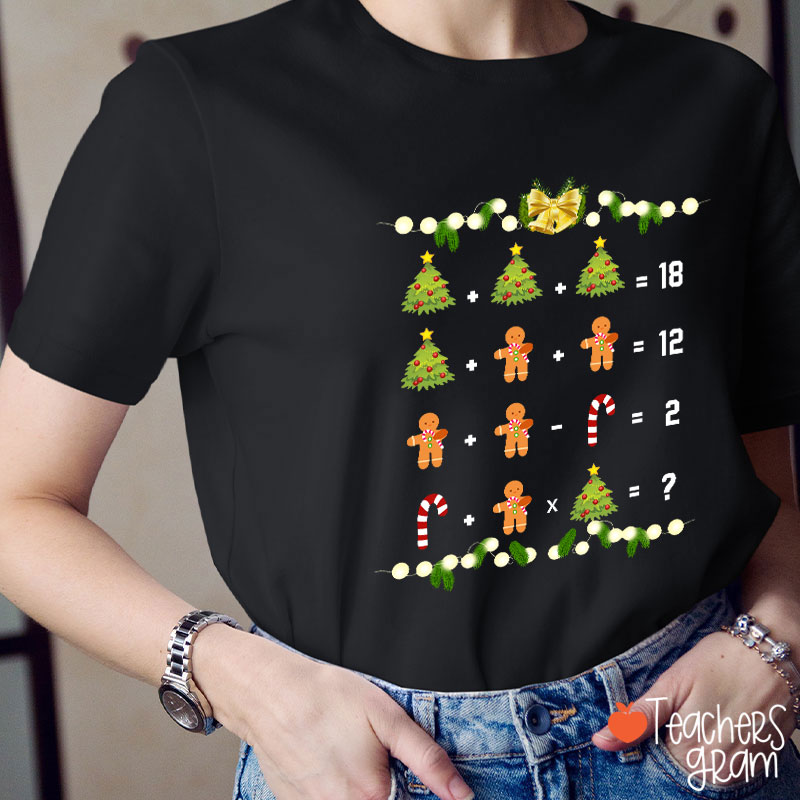 Christmas Math T-Shirt
