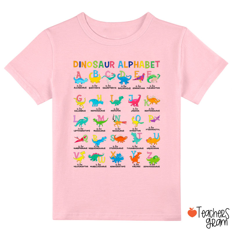 Dinosaur Alphabet Class T-Shirt