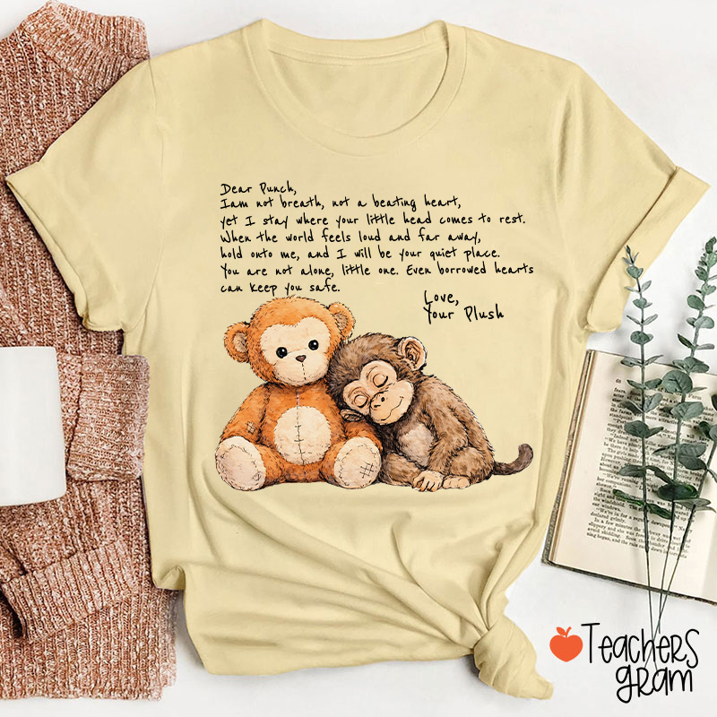 Comfort Colors Dear Punch Plush Teacher T-Shirt