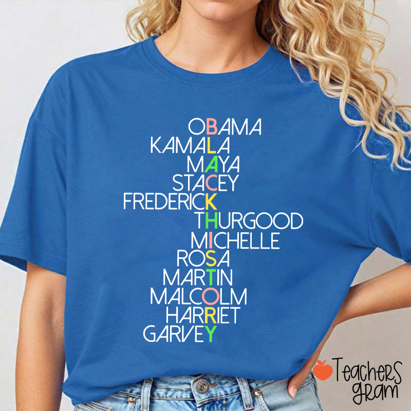 They Are Black History Teacher T-Shirt