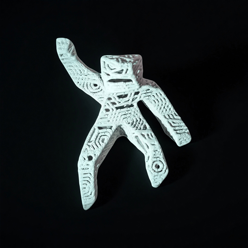 3D Printed Sci-Fi Desk Decor