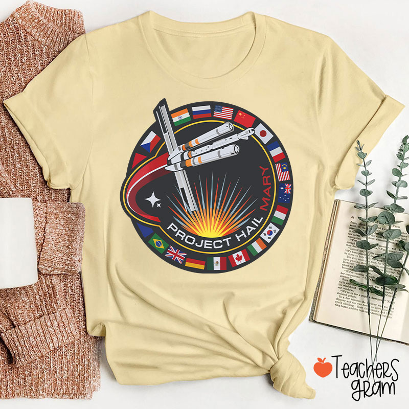 Sci-Fi Book Lover Teacher T-Shirt
