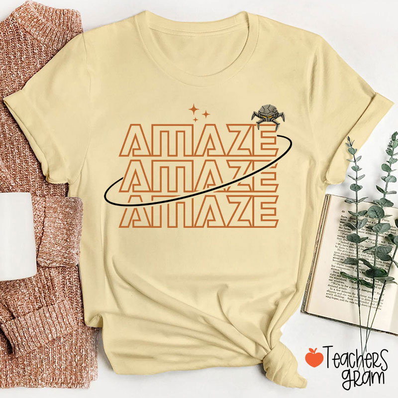 Amaze Stone Teacher T-Shirt