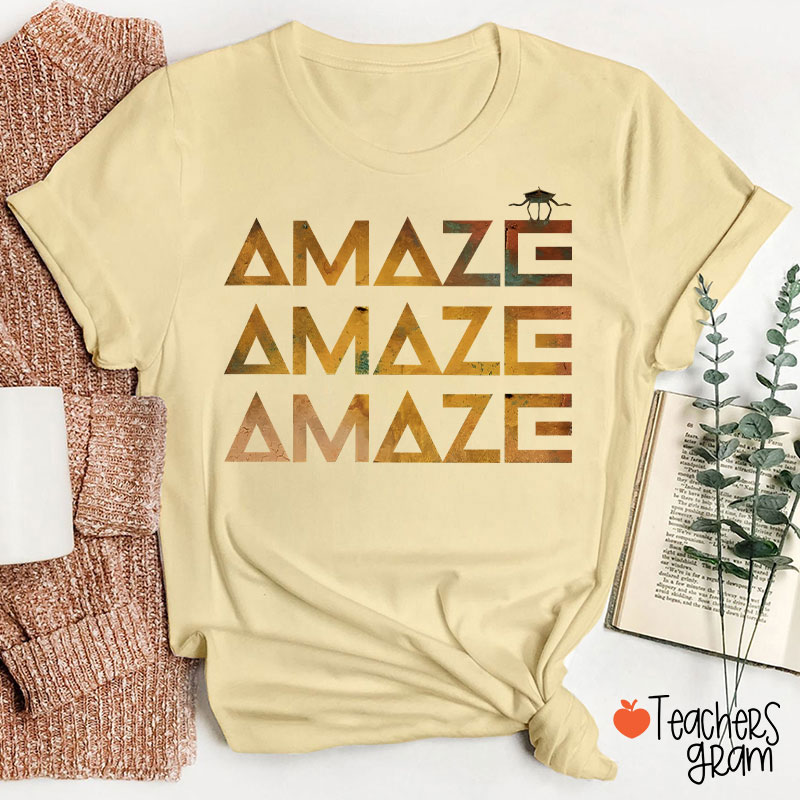 Amaze Sci-Fi Book Fan Teacher T-Shirt