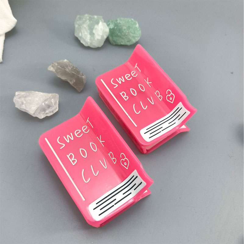 Sweet Book Club Teacher Hair Clips