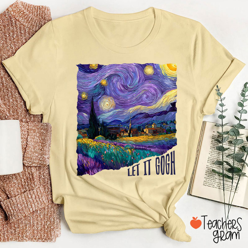 Art Lover Teacher T-Shirt