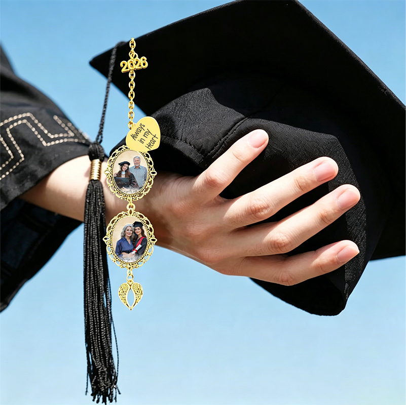 Personalized Photo Graduation Keepsake Pendant