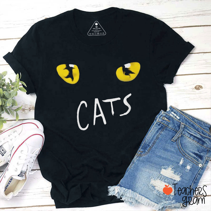 Cats Eyes Teacher T-shirt