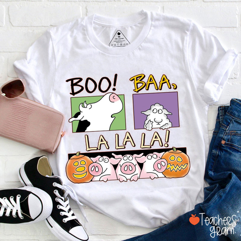 Boo Baa La La La Spanish Teacher T-Shirt