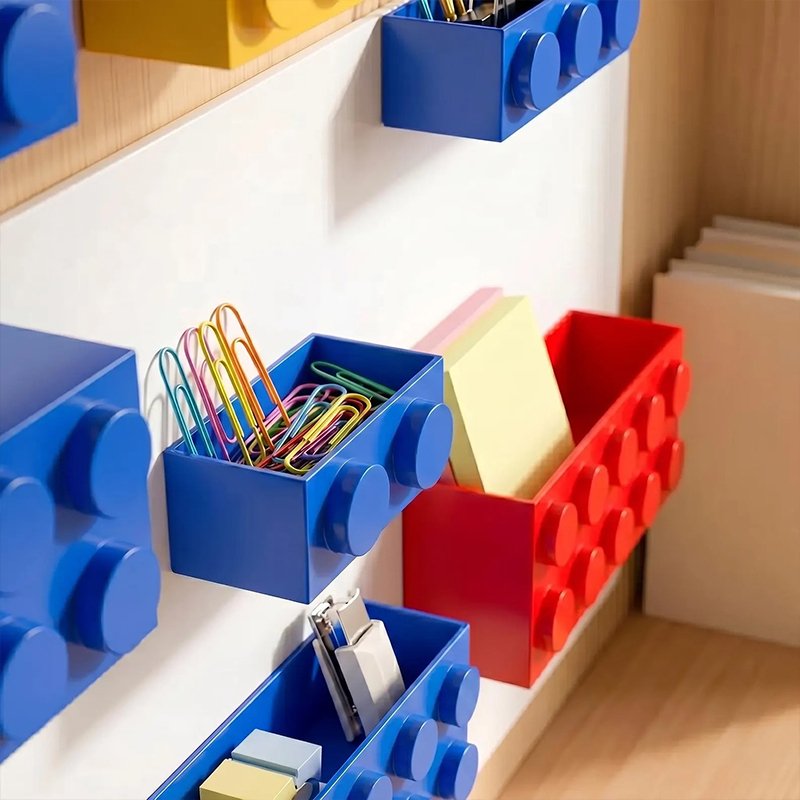 Magnetic Building Block Storage Box