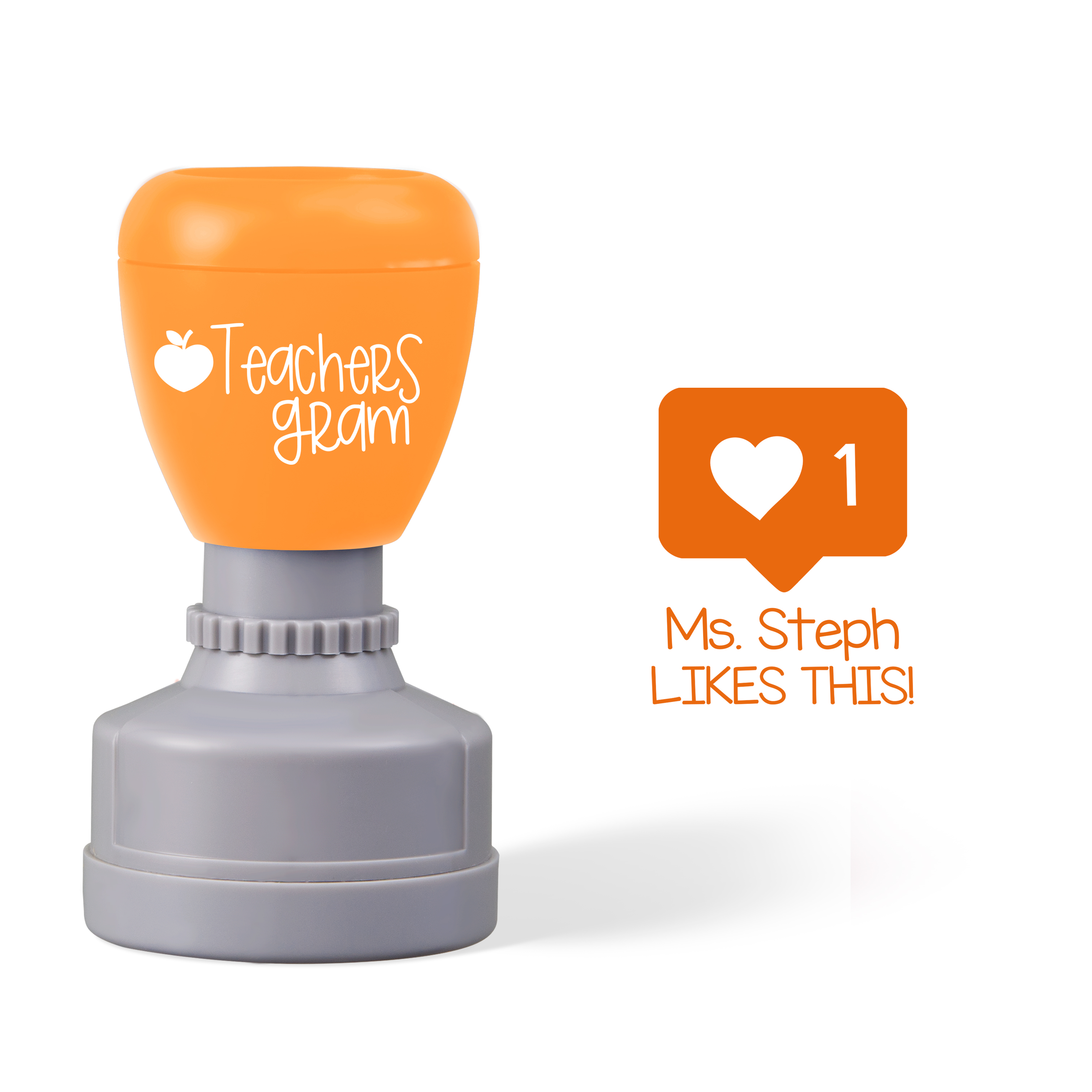 Personalized I Like It Teacher Stamp