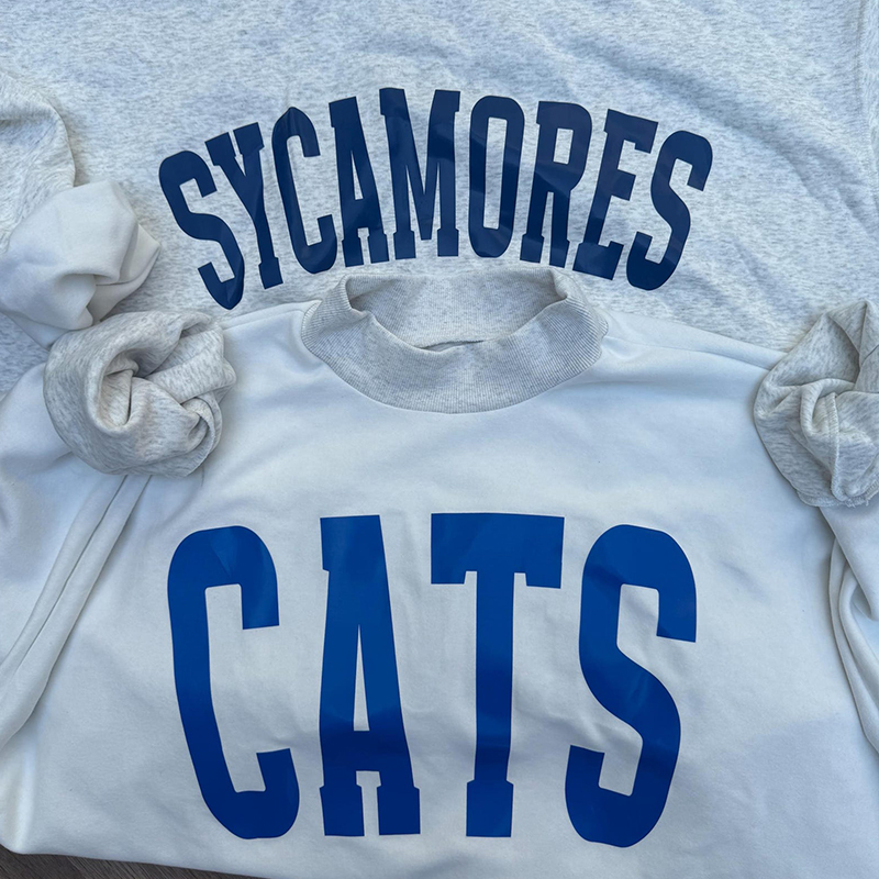 Personalized Mascot Game Day Double-Sided Collar Reversible Mockneck
