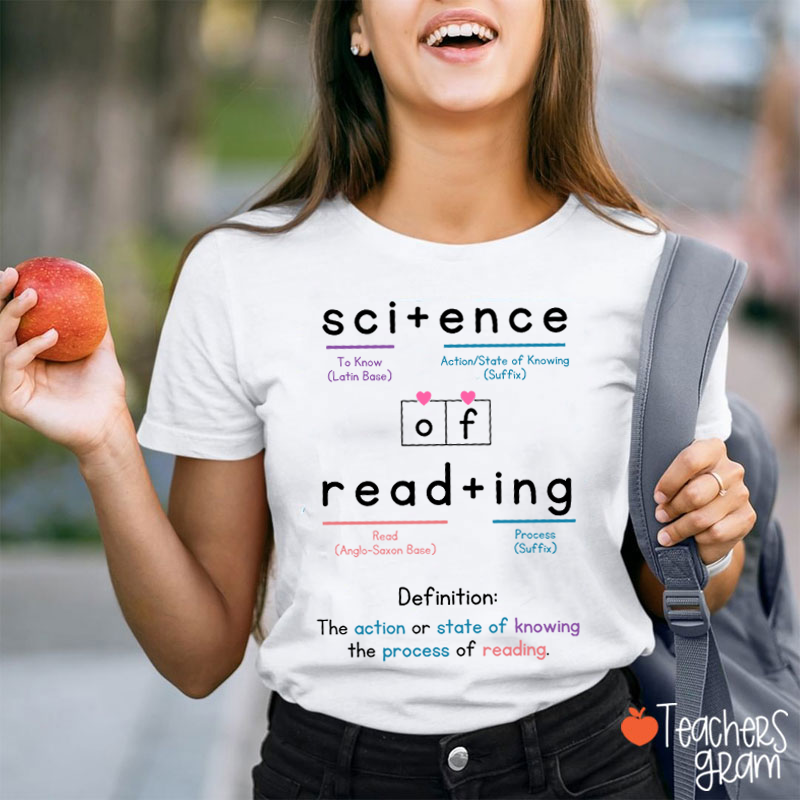 Science Of Reading Teacher T-Shirt